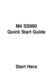 M4 SS990 Quick Start Manual