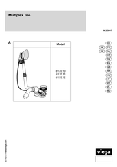 Viega Multiplex Trio 6170.11 Instructions For Use Manual