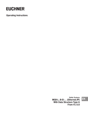 EUCHNER MGB-L2HEB-EIA-R-161479 Operating Instructions Manual
