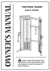 Titanium Strength HM3360 Owner's Manual