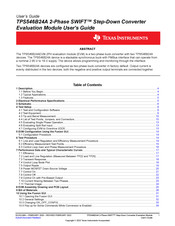 Texas Instruments TPS546B24AEVM-2PH User Manual
