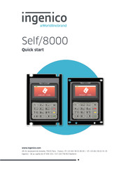 Ingenico group Self/8000 Quick Start Manual