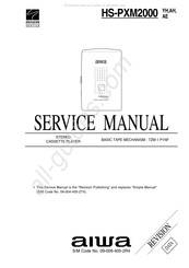 Aiwa HS-PXM2000 Service Manual