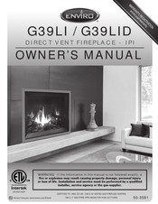 Enviro G39LID Owner's Manual