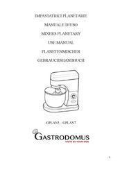 Gastrodomus GPLAN5 Use Manual