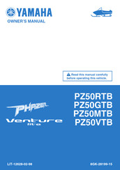 Yamaha Venture Lite PZ50GTB Venture Lite PZ50MTB Owner's Manual