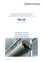 KROFTMAN EM-20 Installation Manual
