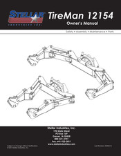 stellar labs TireMan 12154 Owner's Manual