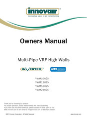 Innovair VWM10H25 Owner's Manual
