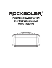 ROCKSOLAR Utility RS630A User Instruction Manual
