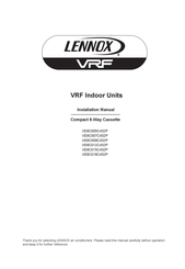 Lennox VRF VE8C015C432P Installation Manual