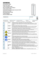 Siemens H1600 Manual
