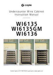 Caple WI6135 Instruction Manual