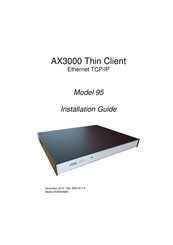 Axel 95 Installation Manual
