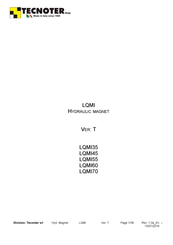 TECNOTER LQMI55 Manual