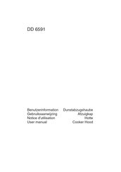 Electrolux DD 6591 User Manual