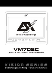 ESX VM702C Owner's Manual