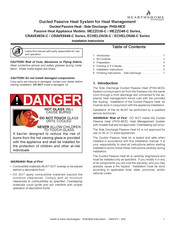 Hearth and Home Technologies PHSI-MCE Installation Instructions Manual