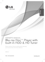 LG HR670 Owner's Manual