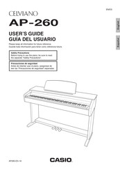 Casio AP-260 User Manual