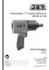 Jet JAT-108 Operations & Parts Manual