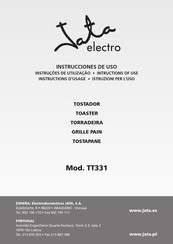 Jata electro Tt331N Intructions Of Use