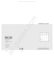 Viking Range Brigade CVGSO100 Installation Manual