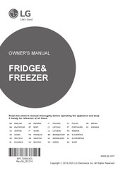 Lg GBP62SWXCC Owner's Manual