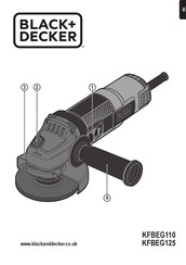 Black & Decker KFBEG110 Original Instructions Manual