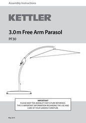 Kettler PF30 Assembly Instructions Manual