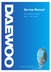 DAEWOO ELECTRONICS KOR-63470S Service Manual