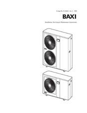 Baxi Ambiflo 105 Installation, Service & Maintenance Instruction