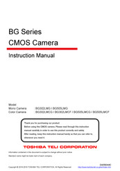 Toshiba teli BG302LMCF Instruction Manual