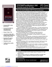 Zoom 2976 Specification Sheet