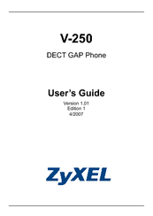 ZyXEL Communications V-250 User Manual