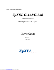 ZyXEL Communications G-360 V2 User Manual