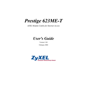 ZyXEL Communications Prestige 623ME-T User Manual