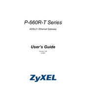 ZyXEL Communications ADSL2+ 4-port Gateway P-660H-D Series User Manual