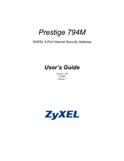 ZyXEL Communications P-794M User Manual