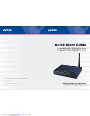 ZyXEL Communications 660H/HW(-I) Quick Start Manual