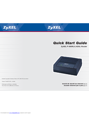 ZyXEL Communications P-660R(-I) Schnellstartanleitung