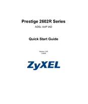 ZyXEL Communications Prestige 2602R Series Quick Start Manual