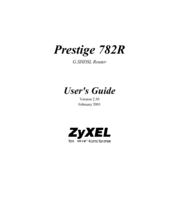 ZyXEL Communications Prestige 782R User Manual