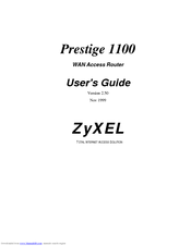 ZyXEL Communications P-1100 User Manual