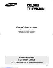 Samsung CF15K22Z Owner's Instructions Manual