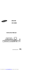 Samsung DVD-CM350 Instruction Manual