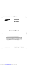 Samsung DVD-V5000A Instruction Manual