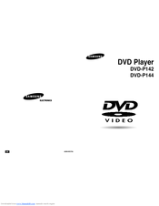 Samsung DVD-P142 User Manual