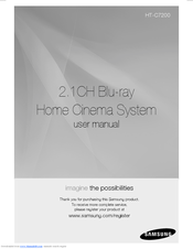 Samsung HT-C7200 User Manual