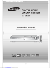 Samsung HT-DS110 Instruction Manual